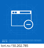 Minimize screen icon. Стоковая иллюстрация, агентство Ingram Publishing / Фотобанк Лори