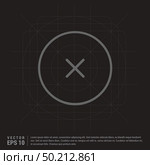 Close, Cancel or Delete Icon . Стоковая иллюстрация, агентство Ingram Publishing / Фотобанк Лори