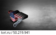United States freedom of the press or deep state and deepstate US politics and  censorship of free speech in the United States concept as a symbol for media suppression as a 3D illustration. Стоковое фото, агентство Ingram Publishing / Фотобанк Лори
