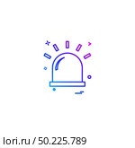 alarm flasher light red warning icon vector desige. Стоковая иллюстрация, агентство Ingram Publishing / Фотобанк Лори