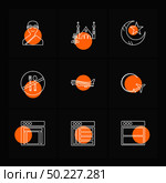 religion; networks; team; science; share; networking; islam; jesus; christan; god; father; prayer; cross; technology; maths; icon; vector; design; flat; collection; style; creative; icons , hindu , geeta , website , ui , . Стоковая иллюстрация, агентство Ingram Publishing / Фотобанк Лори