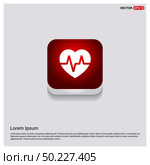 Ecg icon. Стоковая иллюстрация, агентство Ingram Publishing / Фотобанк Лори