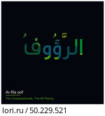 Allah Names typography designs vector. Стоковая иллюстрация, агентство Ingram Publishing / Фотобанк Лори