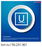Underline Icon. Стоковая иллюстрация, агентство Ingram Publishing / Фотобанк Лори