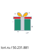 Giftbox icon design vector. Стоковая иллюстрация, агентство Ingram Publishing / Фотобанк Лори