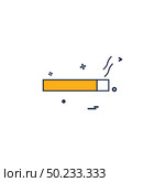 Cigerrette icon design vector. Стоковая иллюстрация, агентство Ingram Publishing / Фотобанк Лори