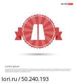 highway icons - Red Ribbon banner. Стоковая иллюстрация, агентство Ingram Publishing / Фотобанк Лори