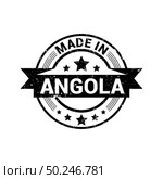 Angola stamp design vector. Стоковая иллюстрация, агентство Ingram Publishing / Фотобанк Лори