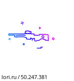 Gun icon design vector . Стоковая иллюстрация, агентство Ingram Publishing / Фотобанк Лори