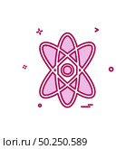 Nuclear icon design vector. Стоковая иллюстрация, агентство Ingram Publishing / Фотобанк Лори
