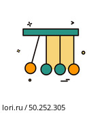 Pendulum icon design vector. Стоковая иллюстрация, агентство Ingram Publishing / Фотобанк Лори