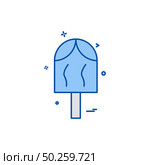 Icecream icon design vector. Стоковая иллюстрация, агентство Ingram Publishing / Фотобанк Лори