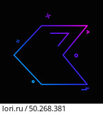 Left icon design vector. Стоковая иллюстрация, агентство Ingram Publishing / Фотобанк Лори