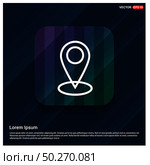 Map pin icon. Стоковая иллюстрация, агентство Ingram Publishing / Фотобанк Лори