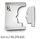 Social distancing anxiety and managing loneliness during feelings of isolation or society quarantine and feeling disconnected and socially distanced as a 3D illustration. Стоковое фото, агентство Ingram Publishing / Фотобанк Лори