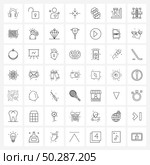 49 Editable Vector Line Icons and Modern Symbols of skate, skateboard, mane, shrink, expand Vector Illustration. Стоковая иллюстрация, агентство Ingram Publishing / Фотобанк Лори