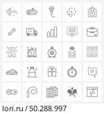 Stock Vector Icon Set of 25 Line Symbols for seconds, measure, plants, forty, record Vector Illustration. Стоковая иллюстрация, агентство Ingram Publishing / Фотобанк Лори