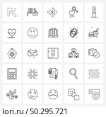 Pixel Perfect Set of 25 Vector Line Icons such as manicure, buffer, bluetooth, clean, teeth Vector Illustration. Стоковая иллюстрация, агентство Ingram Publishing / Фотобанк Лори