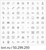 Pack of 81 Universal Line Icons for Web Applications video, beach, tag, summer, wheel Vector Illustration. Стоковая иллюстрация, агентство Ingram Publishing / Фотобанк Лори