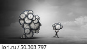 Stealing time or time theft as an employee getting pay for work not done also as an idea for procrastination or procrastinate psychology with 3D illustration elements. Стоковое фото, агентство Ingram Publishing / Фотобанк Лори