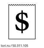 Dollar Calendar Icon. Black Glyph Design. Vector Illustration. Стоковая иллюстрация, агентство Ingram Publishing / Фотобанк Лори
