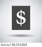 Dollar Calendar Icon. Dark Gray on Gray Background With Round Shadow. Vector Illustration. Стоковая иллюстрация, агентство Ingram Publishing / Фотобанк Лори