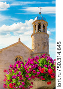 Church Our Lady of the Rocks in Perast, Montenegro. Стоковое фото, агентство Ingram Publishing / Фотобанк Лори