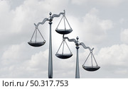 Competition law and competing legislation as a legal concept of judgement as lawyer services that compete or mediation and arbitration symbol as a 3D illustration. Стоковое фото, агентство Ingram Publishing / Фотобанк Лори
