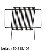 Inductor Coil Icon. Hand Drawn Sketch Design. Vector Illustration. Стоковая иллюстрация, агентство Ingram Publishing / Фотобанк Лори