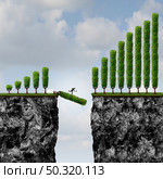 Investing too early and bad market timing as a wrong investor strategy with a business concept to increase investor capital as a financial metaphor with an entrepreneur businessman prematurely selling with 3D illustration elements. Стоковое фото, агентство Ingram Publishing / Фотобанк Лори