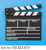 close up clapperboard. Стоковое фото, агентство Ingram Publishing / Фотобанк Лори