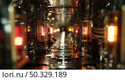 Advanced Technology Visualization: processor microchip starting artificial intelligence digitalization of neural networking and Cloud Computing. Digital lines move data, quantum computer interior, glowing qubits, hyper-detailed futuristic tech. Стоковое AI-изображение, AI-художник ALLA YURTAYEVA / Фотобанк Лори