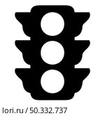 Traffic lights Light signal stoplight regulation transport and pedestrian icon black color vector illustration flat style simple image. Traffic lights Light signal stoplight regulation transport and pedestrian icon black color vector illustration flat style image. Стоковая иллюстрация, агентство Ingram Publishing / Фотобанк Лори