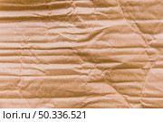 crinkled cardboard texture. Стоковое фото, агентство Ingram Publishing / Фотобанк Лори