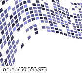 Checkered abstract background in Very Peri color. Modern techno business design. Vector illustration. Стоковая иллюстрация, агентство Ingram Publishing / Фотобанк Лори