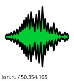 Music Equalizer Icon. Editable Bold Outline With Color Fill Design. Vector Illustration. Стоковая иллюстрация, агентство Ingram Publishing / Фотобанк Лори