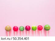 colorful lollipops. Стоковое фото, агентство Ingram Publishing / Фотобанк Лори