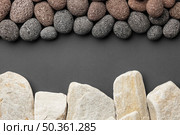 white black stone collection. Стоковое фото, агентство Ingram Publishing / Фотобанк Лори