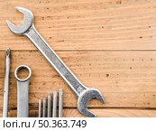 OLYMPUS DIGITAL CAMERA. wrenches nozzles screwdriver. Стоковое фото, агентство Ingram Publishing / Фотобанк Лори
