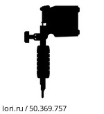 tattoos icon black color vector illustration image flat style simple. Tattoo machine icon black color vector illustration image flat style. Стоковая иллюстрация, агентство Ingram Publishing / Фотобанк Лори