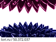 blue purple ferromagnetic liquid metal with copy space. Стоковое фото, агентство Ingram Publishing / Фотобанк Лори