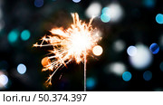 magic christmas sparkler. Стоковое фото, агентство Ingram Publishing / Фотобанк Лори