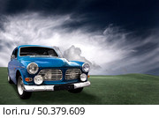 Beautiful classic car. Стоковое фото, агентство Ingram Publishing / Фотобанк Лори
