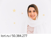 eid al fitr concept with muslim woman. Стоковое фото, агентство Ingram Publishing / Фотобанк Лори