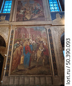 Фрески в Спасо-Преображенском соборе в Угличе. Редакционное фото, фотограф Мария Сергеева / Фотобанк Лори
