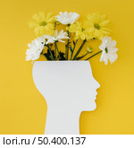 arrangement optimism concept with flowers 2. Стоковое фото, агентство Ingram Publishing / Фотобанк Лори