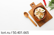 flat lay food assortment with copy space. Стоковое фото, агентство Ingram Publishing / Фотобанк Лори