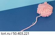 wool knitting needles 2. Стоковое фото, агентство Ingram Publishing / Фотобанк Лори