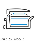Electric Convection Oven Icon. Editable Bold Outline With Color Fill Design. Vector Illustration. Стоковая иллюстрация, агентство Ingram Publishing / Фотобанк Лори