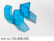 close up colorful translucent shapes 2. Стоковое фото, агентство Ingram Publishing / Фотобанк Лори